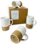 MORA 12oz Ceramic Coffee Mug Set of 4