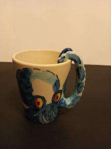 Ocean Style Octopus Ceramic Coffee Mug