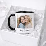 Personalized Photo Mug with Custom Text Options