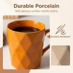 Set of 6 Multicolor Matte Tea and Cocoa Mugs