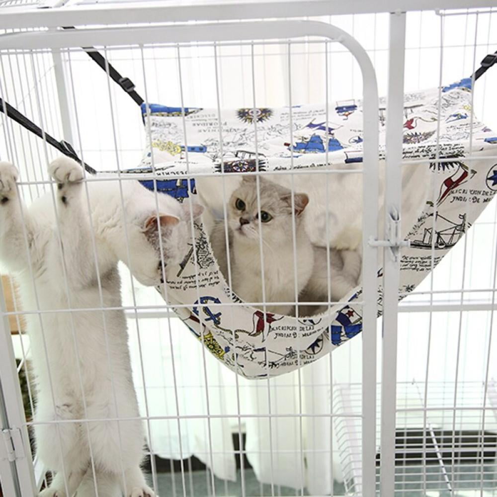 Double Layer Cat Hammock for Indoor Pets