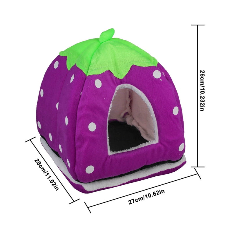 Cozy Strawberry Nest for Bengal Cats