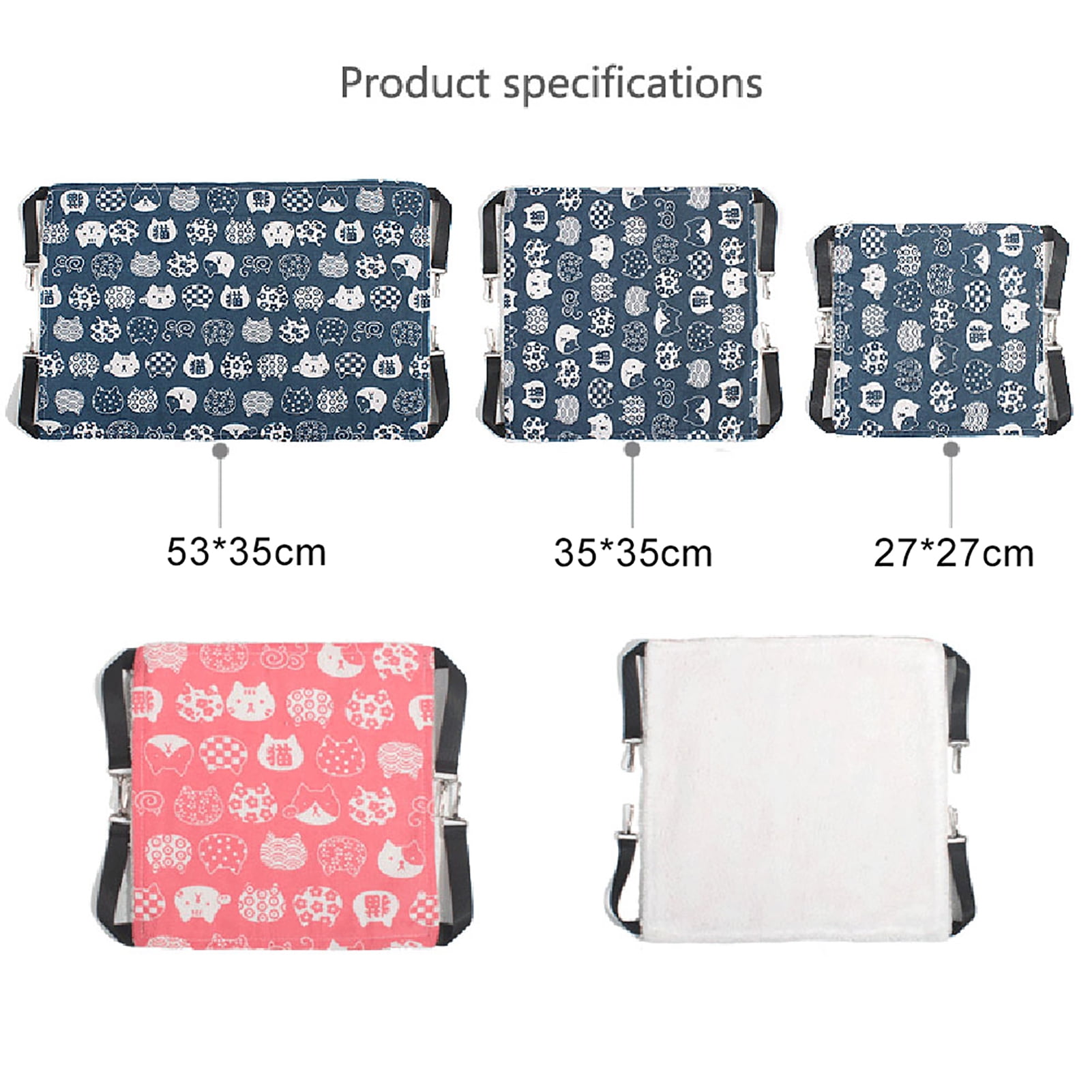 Shulemin Double-Sided Breathable Cat Bed for Bengals