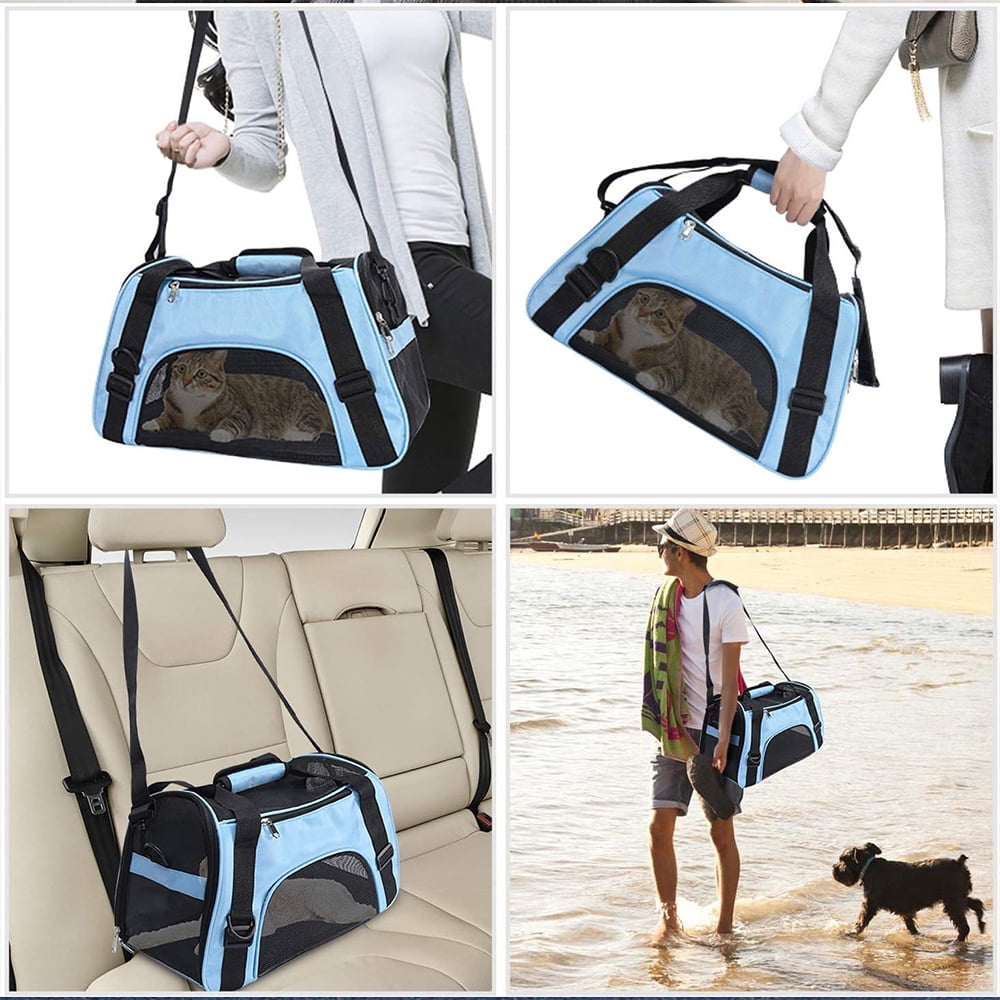Airline Approved Soft-Sided Cat Carrier Bag