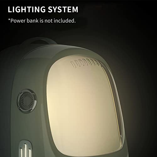 PETKIT Ventilated Cat Backpack Carrier with Light