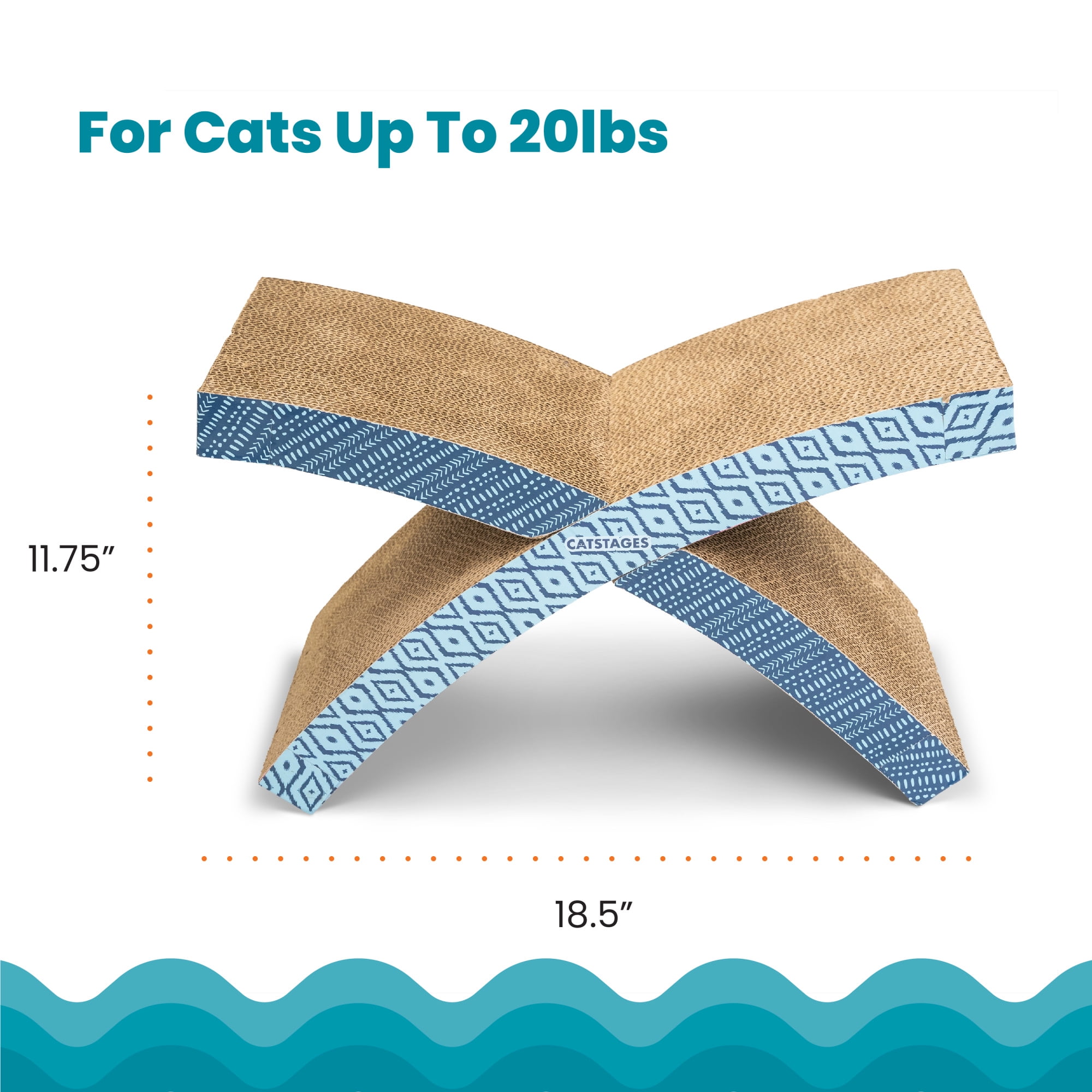 Petstages Scratch 'n Rest Cat Scratcher Cat Accessory