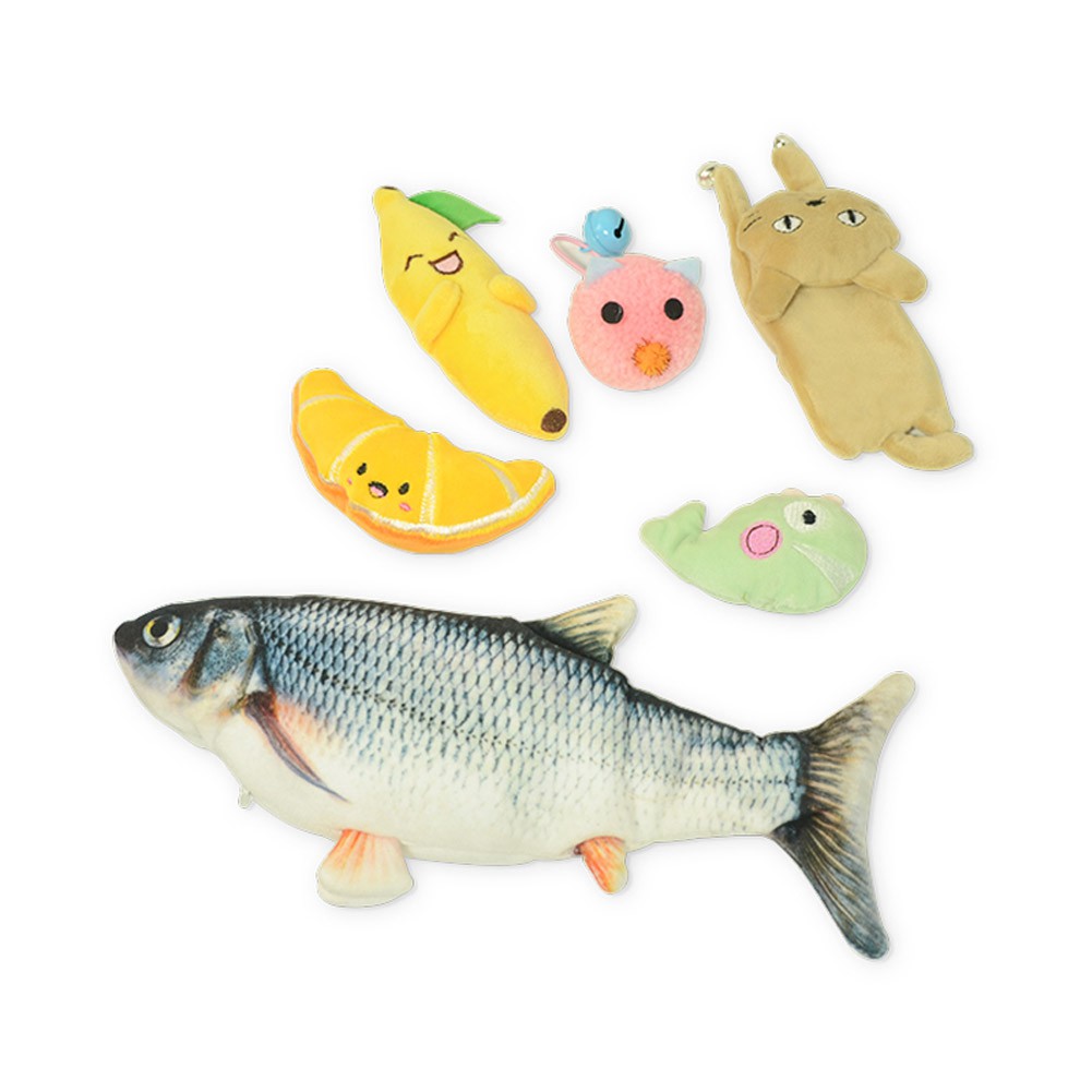 Interactive Flopping Fish Cat Toy