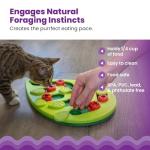 Interactive Bengal Cat Treat Puzzle - Petstages Nina Ottosson