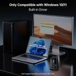 PLERY BE6500 Tri-Band USB WiFi Adapter for Gaming