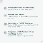 Panasonic 4K Blu-ray Player with Dolby Vision