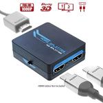 2-Port HDMI Splitter for 4K HDTVs and More