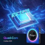 Android TV Box 13.0 with Mini Keyboard, 8K Support