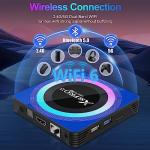 Android TV Box 13.0 with Mini Keyboard, 8K Support