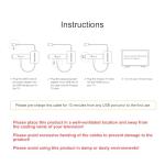 USB Power Cable Adapter for Fire TV Stick