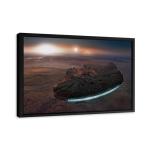 Millennium Falcon Canvas Print - Sci-Fi Wall Art