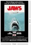 Jaws Official Movie Poster - 24" x 36
