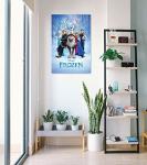 Frozen Movie Poster - Disney Cast Art Print