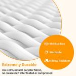 Taotique Projector Screen 72 inch, Movie Projector Screen 16:9 HD Foldable and Portable Anti-Crease Indoor Outdoor Projection Double Sided Video Projector Screen for Home, Party, Office, Classroom