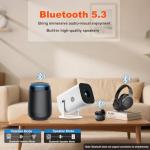 1080P Mini Projector with WiFi and Bluetooth