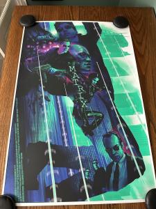 The Matrix Limited Edition Movie Poster - Barrett Chapman