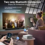WiFi & Bluetooth Mini Outdoor Projector for Movies