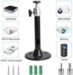 YiePhiot Mini Projector Ceiling Wall Mount Stand