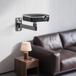 Adjustable Projector Stand with 360-Degree Rotation
