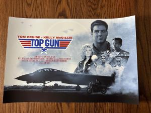 Top Gun Limited Edition Art Print by O'Flanagan