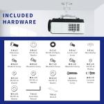 VIVO Universal Adjustable Ceiling Projector Mount