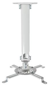 VIVO Adjustable Ceiling Projector Mount, White
