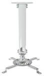 VIVO Adjustable Ceiling Projector Mount, White