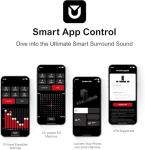 ULTIMEA 5.1 Sound Bar with Subwoofer and APP Control