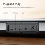 Karaoke Soundbar with Subwoofer and Wireless Mics