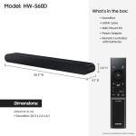 SAMSUNG S60D 5.0ch Dolby Atmos Soundbar with Alexa
