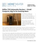 Edifier T5s 8" Active Subwoofer with Deep Bass