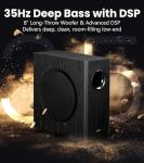 Edifier T5s 8" Active Subwoofer with Deep Bass