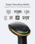 Inateck Wireless 2D QR Code Scanner with Battery