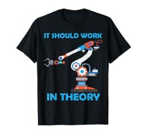 Robotics Art Tee for Robot Lovers and Engineers