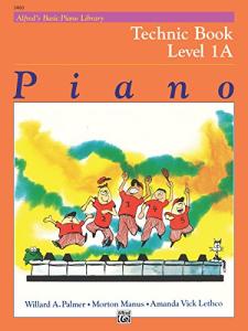 Alfred's Basic Piano Library: Technic 1A Guide