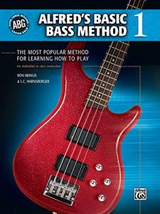 Alfred's Basic Bass Method Book 1 for Beginners