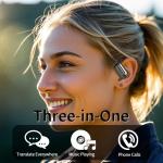 AI Translation Earbuds: 144 Languages, Long Battery Life