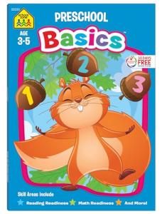 Preschool Basics Workbook for Ages 3-5