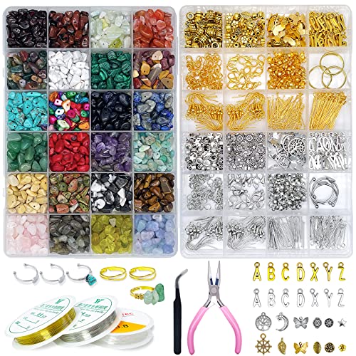 Jewelry Making Kit with 1760 Glass Beads