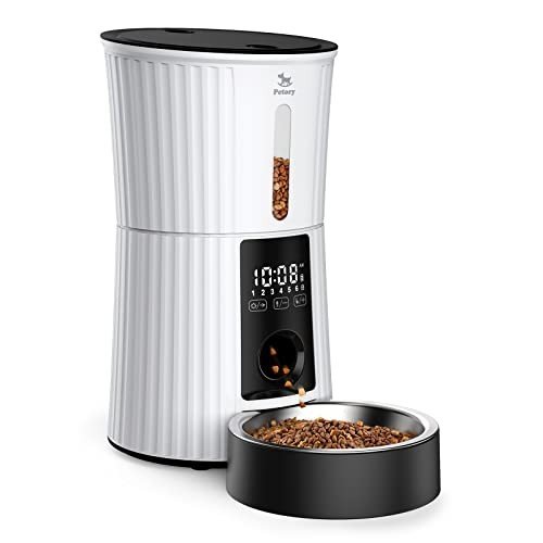 Automatic 4L Cat and Dog Feeder with Voice Recorder