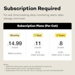 Smart Cat Collar Health Tracker with Safety Breakaway