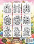 Whimsical Fairy Homes Colouring Book for Adults