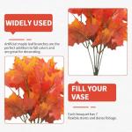 4-Piece Faux Autumn Flowers Decor Set