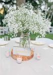 6 Pcs Real Touch Baby Breath Flower Bouquets