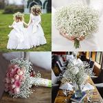 6 Pcs Real Touch Baby Breath Flower Bouquets