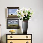 60CM Long Artificial Tiger Lily Flowers - 4PCS